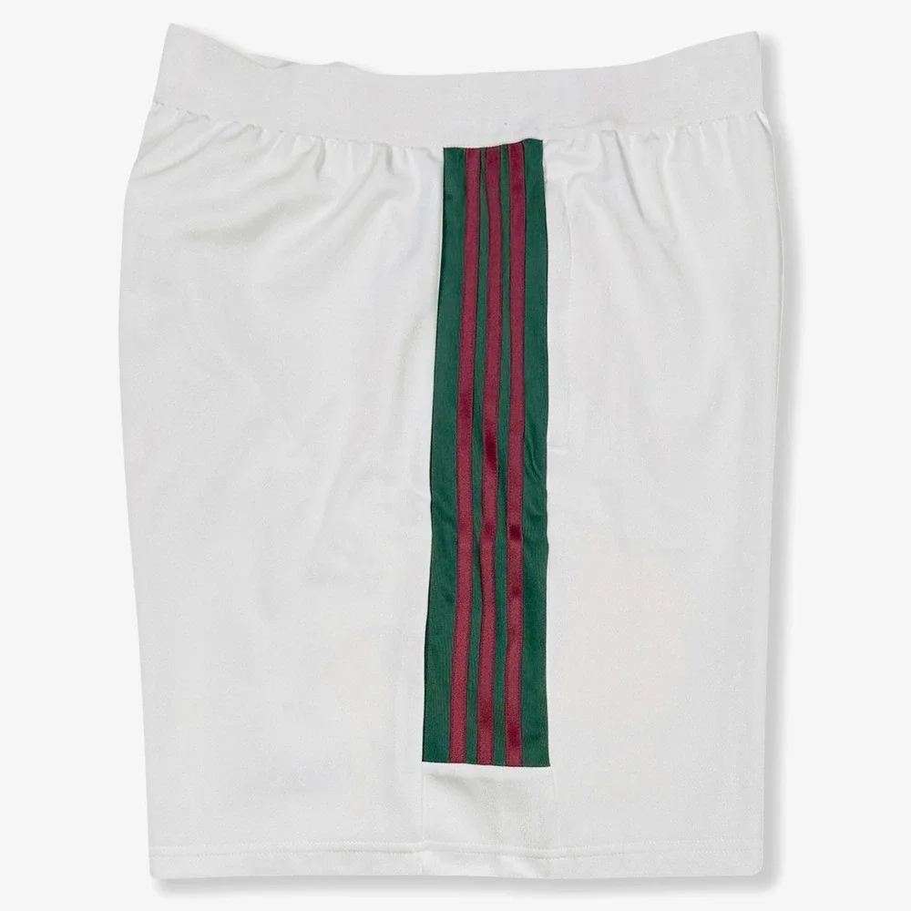 Adidas Tiro Nations Pack Shorts - NWT Mens 2XLT‎ White / Multi - #48988-H1